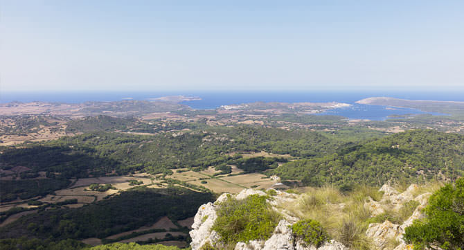 Aussicht Monte Toro Menorca