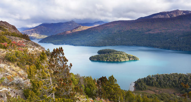 Isla Corazon Patagonien Argentinien