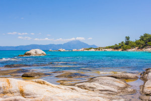Strand Kavourotripes, Chalkidiki