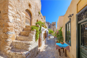 Peloponnes Monemvasia Altstadt