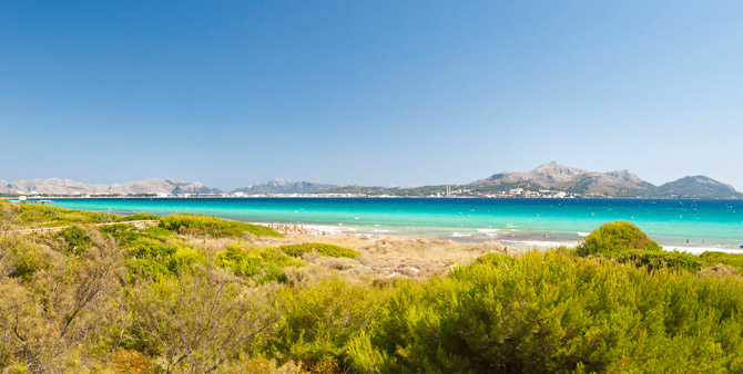 Aussicht, Playa Garden