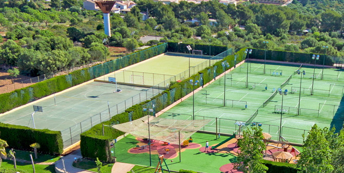 Sportplätze, Insotel Cala Mandia Resort