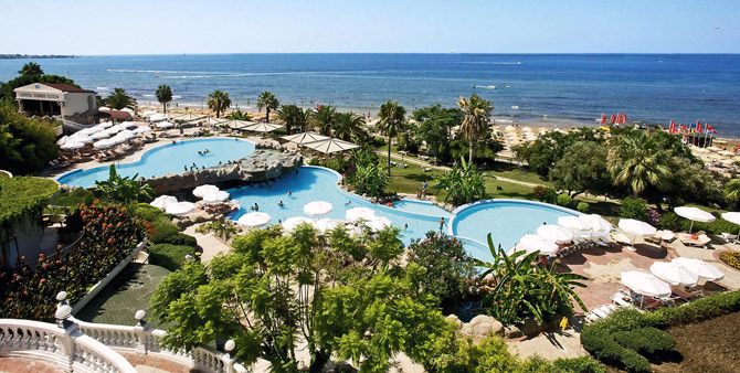Luftaufnahme, Crystal Sunrise Queen Resort und Spa