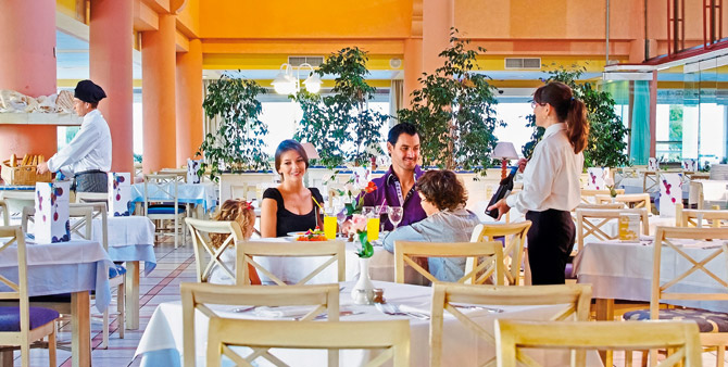 Restaurant, Playa Garden