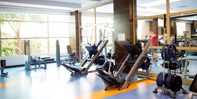 Sport Fitnessraum, Blue Waters Club