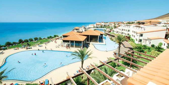 Aussicht zum Pool, MAGIC LIFE Fuerteventura Imperial