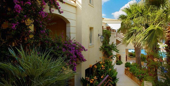 Aussicht Grecotel Club Marine Palace Suites