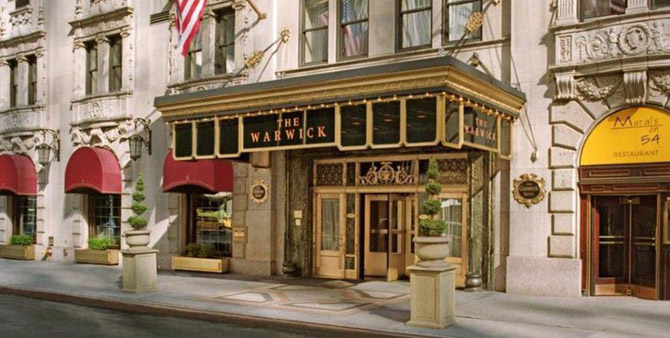 The Warwick New York Aussenansicht