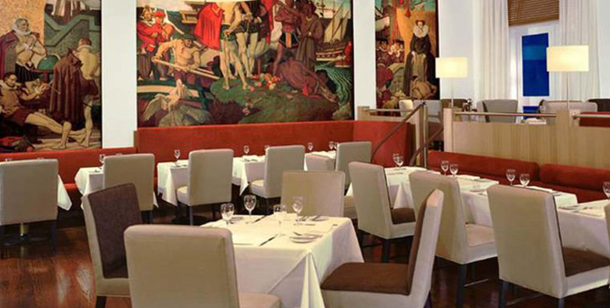 The Warwick New York Speiseraum