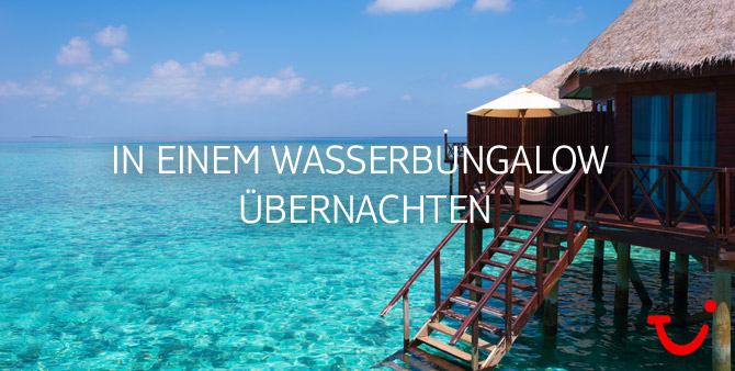 Wasserbungalow
