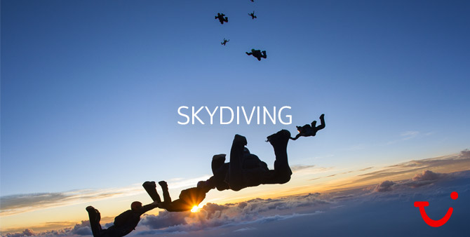 skydiving