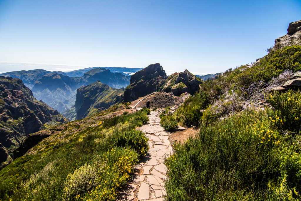 Trekking in Madeira von Pico Do Ariero nach Pico Ruivo.