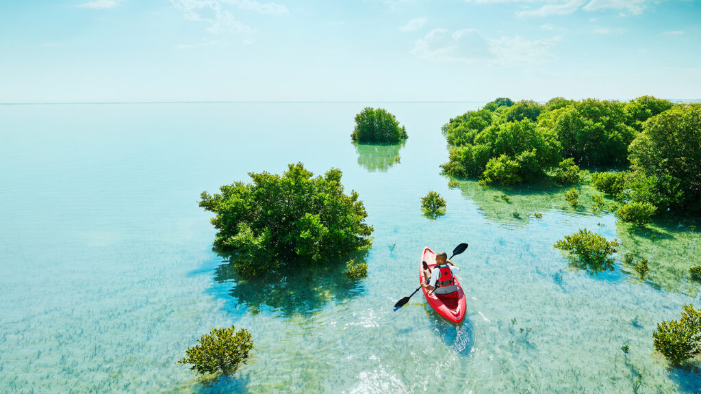 Kayak Ausflüge in Katar.